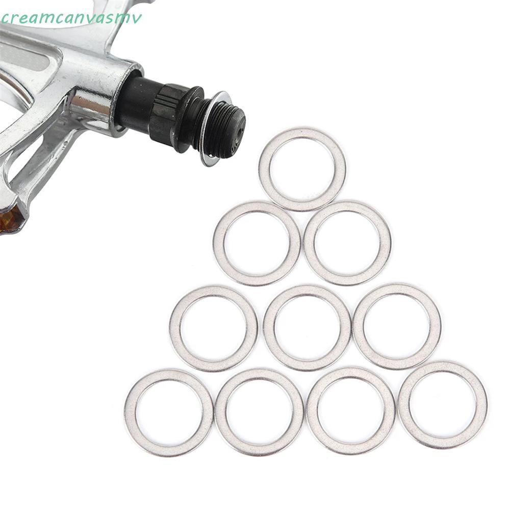 ROVER แหวนเครื่องซักผ้ากีฬากลางแจ้ง 10 ชิ้นชิ้นส่วนจักรยานขี่จักรยาน MTB จักรยานจักรยานเหยียบ