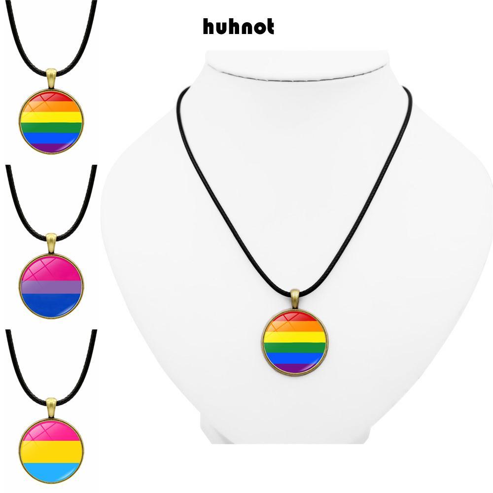 สร้อยคอสายรุ้ง Charm สำหรับ LGBT