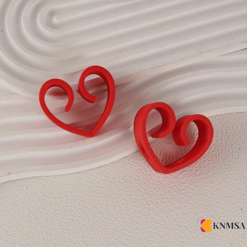 KNMSA] Heart-Shaped Reusable ตะเกียบ Helpers การฝึกอบรมผู้ใหญ่เด็กลื่นบานพับตะเกียบเดิม Connector แบ