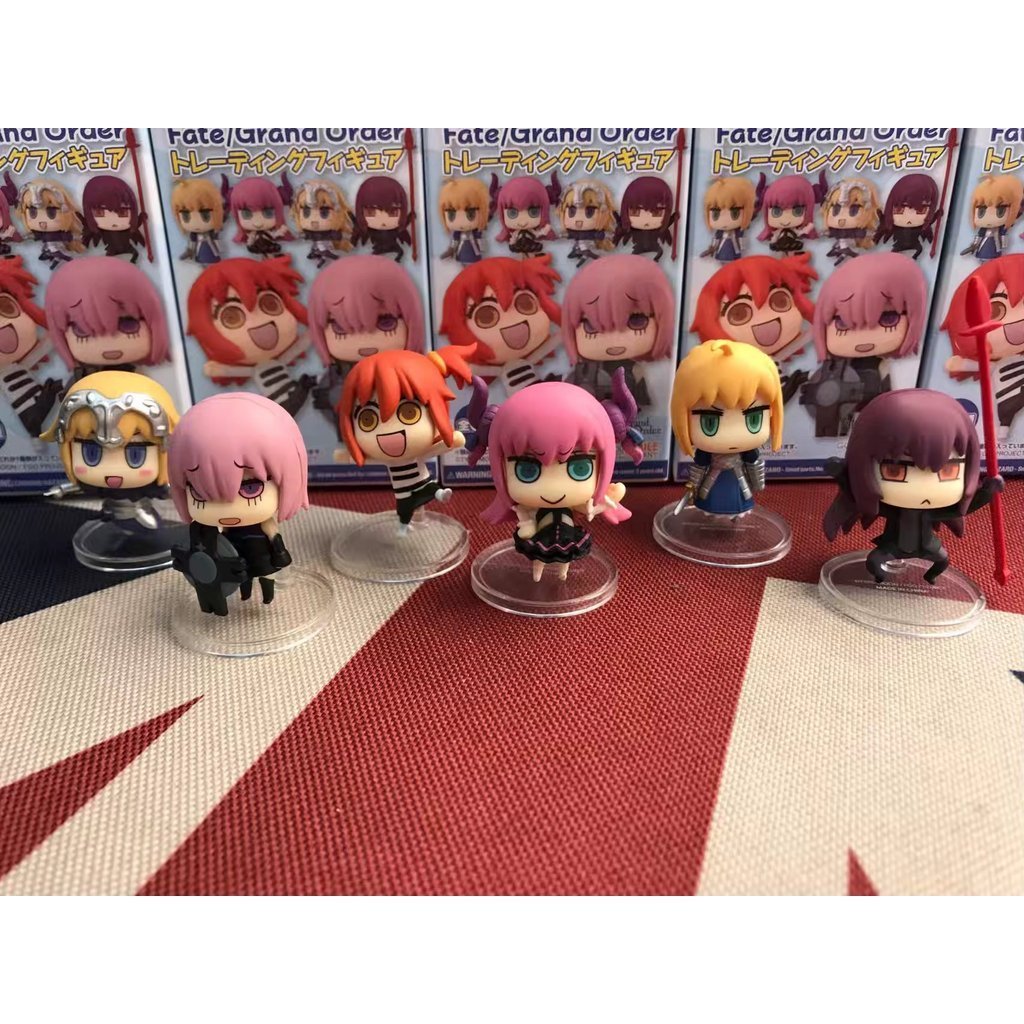 Q Version GSC Comics/6 Learn Order จาก!FGO ตุ๊กตาไข่กล่อง GrandFate WKUR