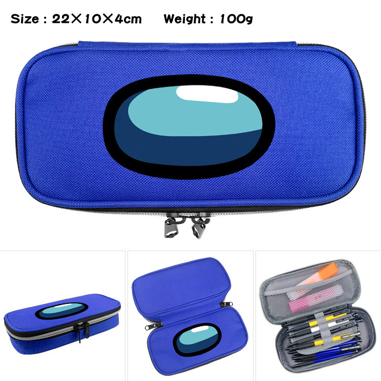 Gll Among Us Game Peripheral Pencil Case - กล่องเครื่องเขียน 3D Flip-top แบบซิปสําหรับนักเรียน