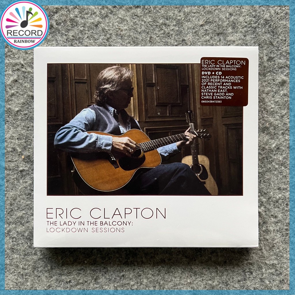 Original Eric Clapton – The Lady In The Balcony: Lockdown Sessions CD+DVD Album [Sealed] Brand New