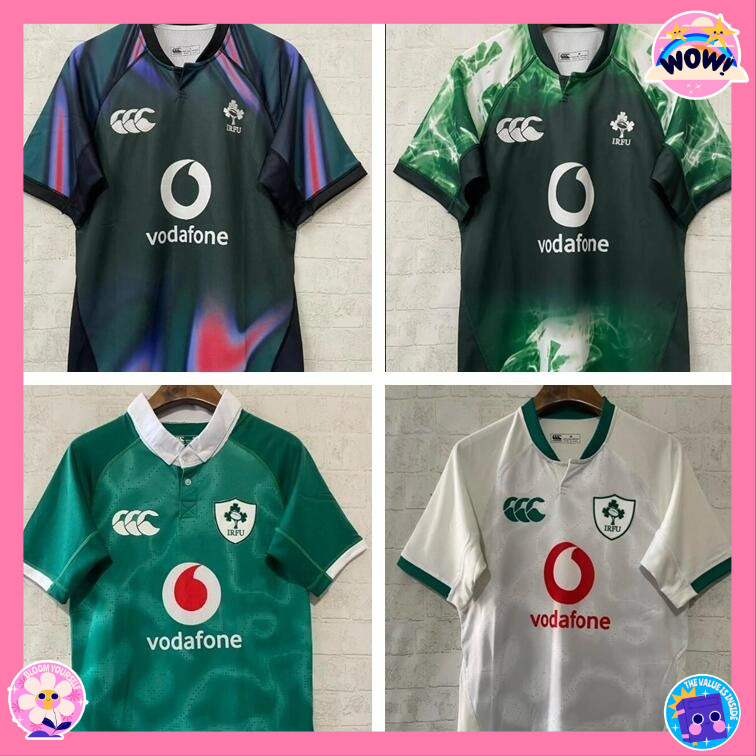 2026 Ireland Rugby Shirt เสื้อแข่งรักบี้ผู้ชายพรีเกม