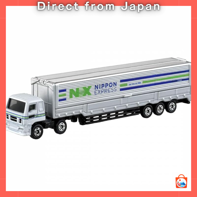 【Direct from Japan】
TAKARA TOMY Long Tomica No.135 NX Nippon Express Wing Trailer