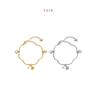 YVIS Pompom Brass Bracelet - Doodle Collection