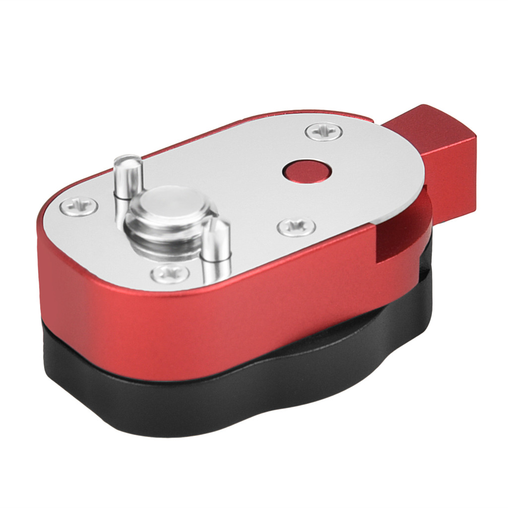 Mini Field Monitor Quick Release แผ่นสําหรับ LCD Monitor Magic Arm ไฟ LED กล้องกล้องวิดีโอขาตั้งกล้อ
