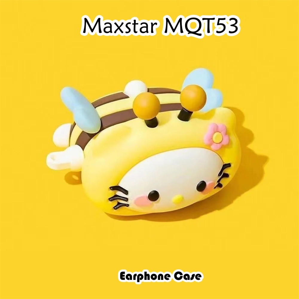 ผลิตภัณฑ์ใหม่For Maxstar MQT53 Case Casing Soft Silicone Headphone Case Cool Tide Cartoon NO.3