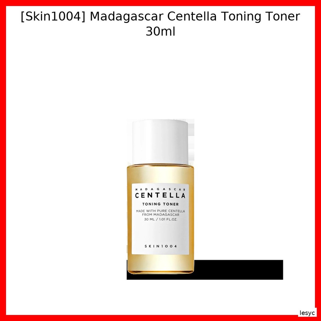 [Skin1004] Madagascar Centella Toning Toner 30ml / Korean Toning Toner / Skin Prep / ของแท้ 100% โดย