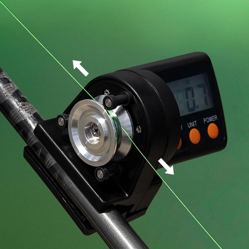 [Lszcx6l] สายตกปลาเคาน์เตอร์ 999.9m รอกอิเล็กทรอนิกส์ความลึก Gauge Tackle เครื่องมือน้ําหนักเบาสําหร