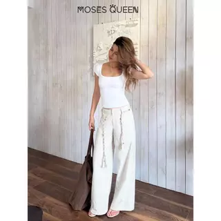 MOSESQUEEN แจ็กเก็ตแขนสั้นสำหรับผู้หญิง แบบโชว์ไหล่ หลากสี เหมาะสำหรับสวมใส่ทุกวัน #63466