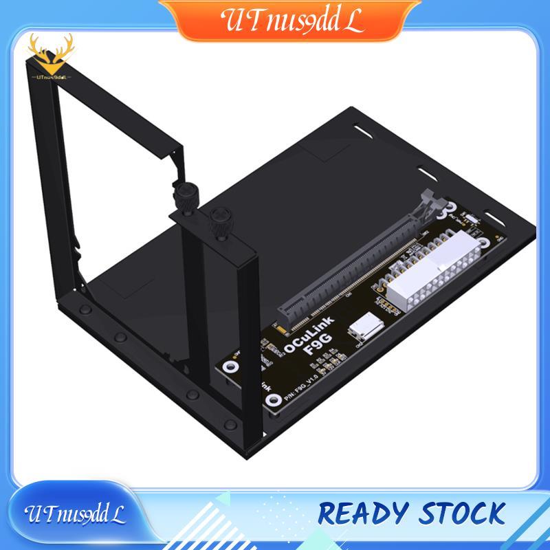 [UTnus9ddL] F9G-BK7 EGPU OCuLink GPU Dock PCIe4.0 X4 โน้ตบุ๊คแล็ปท็อปไปยังกราฟิกการ์ดภายนอก M.2 OcuL