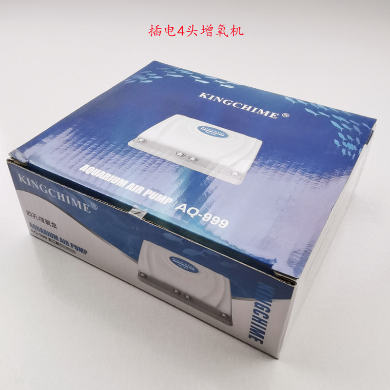 จัดหา Oxygenator T Strong AQ-999 Plug-In 4 หัว Flush Oxygen Filling ปั๊ม Aquarium ถังปลา Oxygenator 