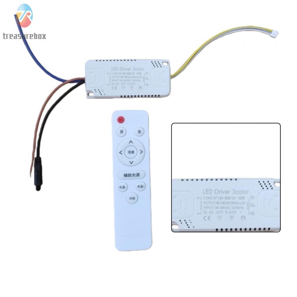 TRSBX❤️LED Dimming Driver Stepless Dimming Infrared Remote Control For Ceiling Fan