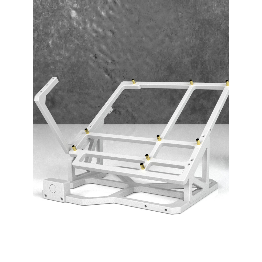 พัดลมเคสคอม คอมประกอบ Matx itx Open Chassis 3d Printer Case Color สามารถรองรับการปรับแต่งได้