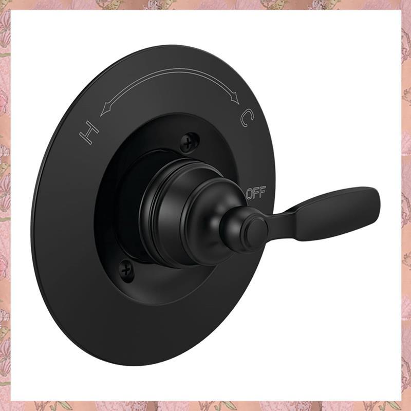 [h3w732xnj.ph] T14032-BL สําหรับชุด 14 Series Shower Handle, Matte Black Metal Replacement Part สําห