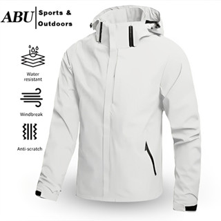 เสื้อแจ็คเก็ตผู้ชายกันลม สำหรับเดินป่า เสื้อแจ็คเก็ตกันฝนกัน…