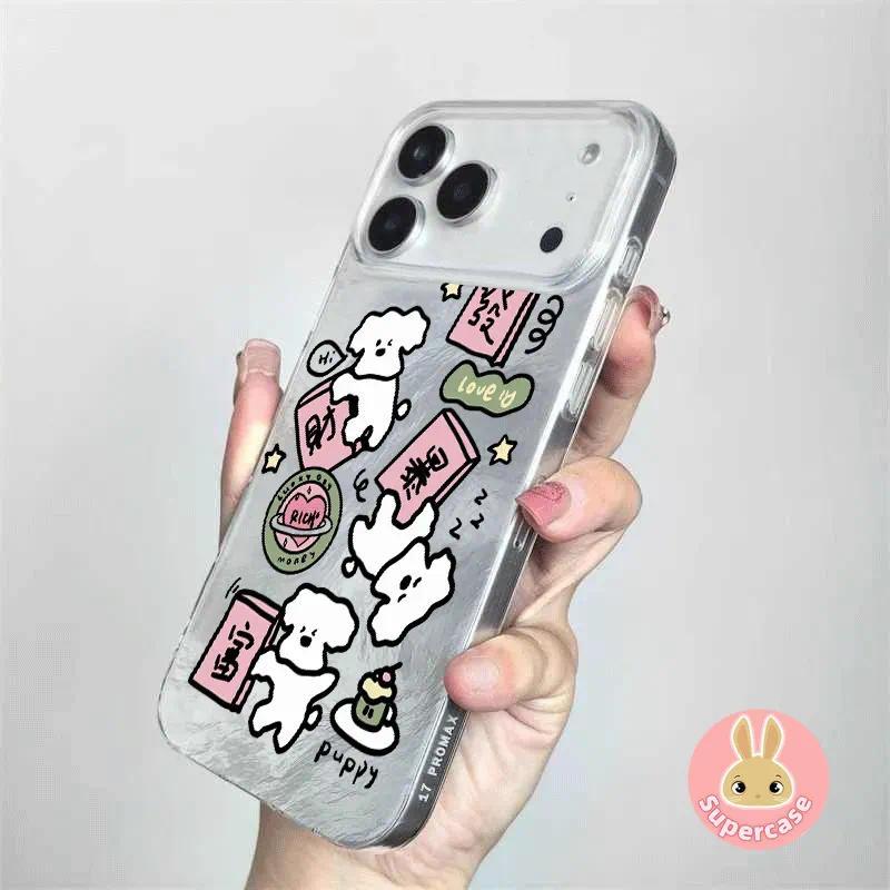 น่ารัก Get Rich สุนัขเคสโทรศัพท์สําหรับ Xiaomi Poco F8 F7 F6 F5 F4 F3 F2 M7 M6 Plus M4 M3 X7 X6 Neo 