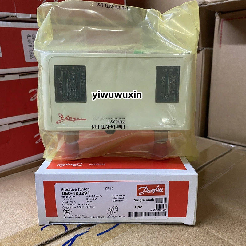Danfoss Pressure Controller สวิตช์แรงดันต่ําสูง KP1-KP2-KP5-KP6-KP36 KP15 060-1264 1265 1243 1241 18