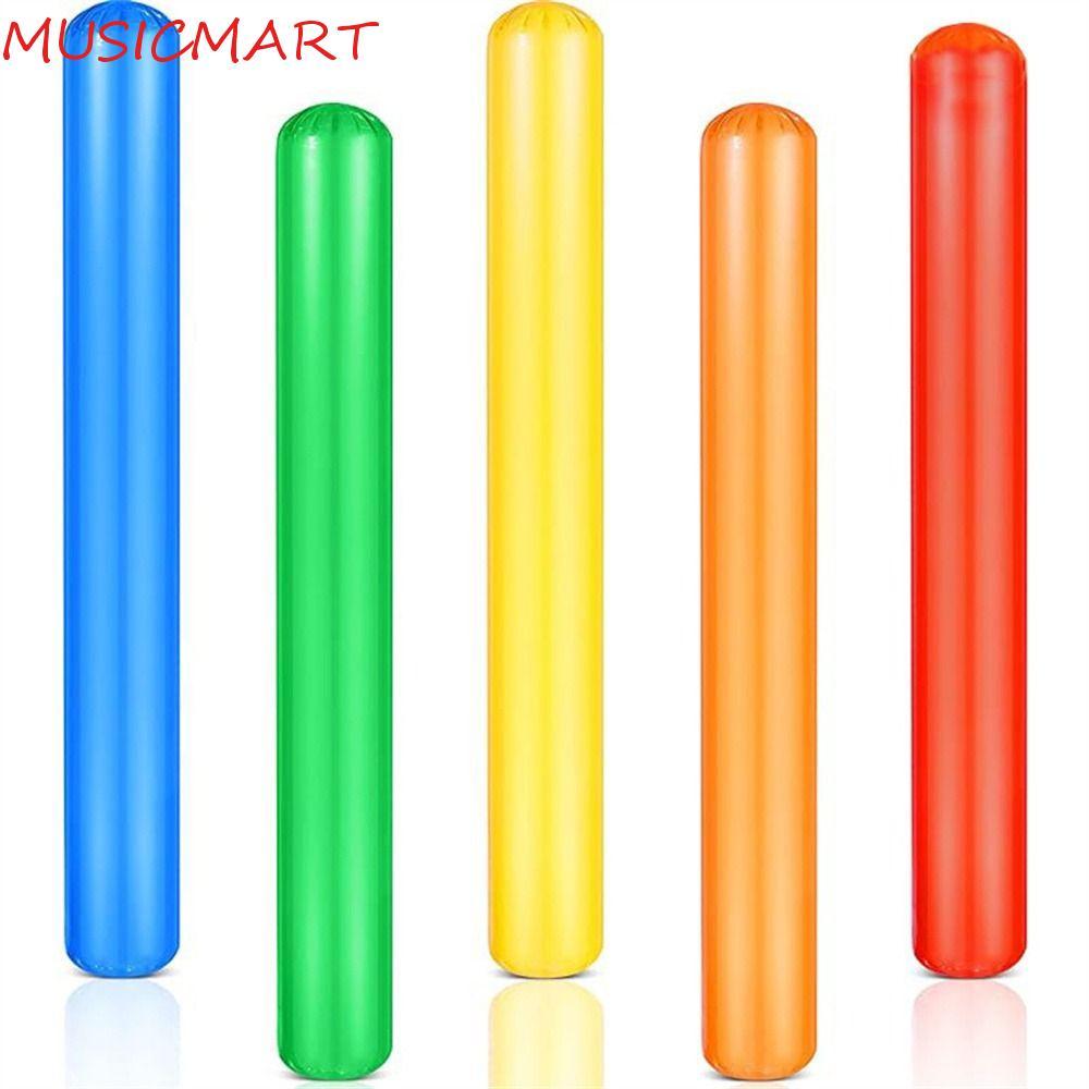 MUSICMART Inflatable Cheer Sticks, Float Water Noodles Inflatable Toys Pool Inflatable Sticks, Water