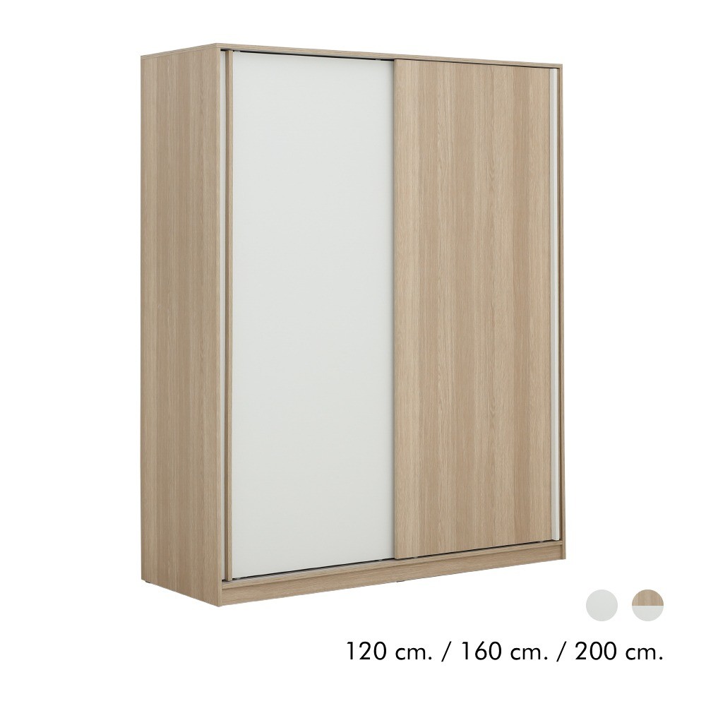 INDEX LIVING MALL ตู้เสื้อผ้าบานสไลด์ รุ่นวาโน่-SL