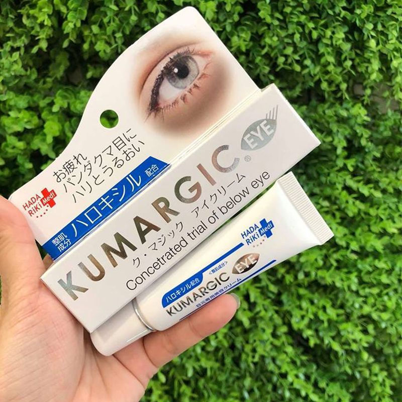 KUMARGIC ครีมบํารุงรอบดวงตาลดความหมองคล้ํารอบตาปรับปรุงกระเป๋าตาเส้นละเอียดบํารุงบริเวณตาอเนกประสงค์ครีมบํารุงรอบดวงตา