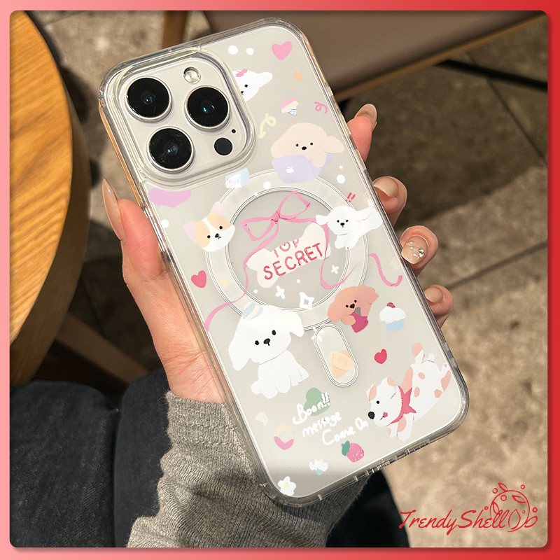 เข้ากันได้สำหรับ iPhone เปลือกดูดแม่เหล็ เคสไอโฟน สำหรับ 17pro 13 14plus 15 PRO max XR 12 13pro 7P 17promax 16pro xsmax