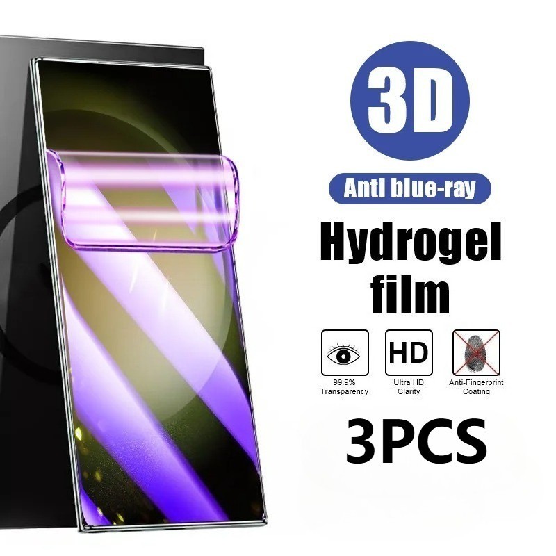 3 ชิ้น Matte Frosted Hydrogel ฟิล์มสําหรับ Honor Play 60A 60 Plus Anti Blue Light Anti Spy ความเป็นส