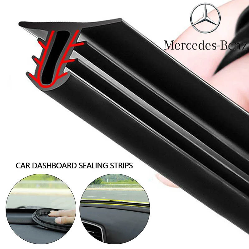 Mercedes-Benz EQE EQS A C E S CLASS GLA GLC GLE GLS CLE CLS ยางอุดร่องคอนโซล ยางกันเสียงคอนโซลหน้า ล