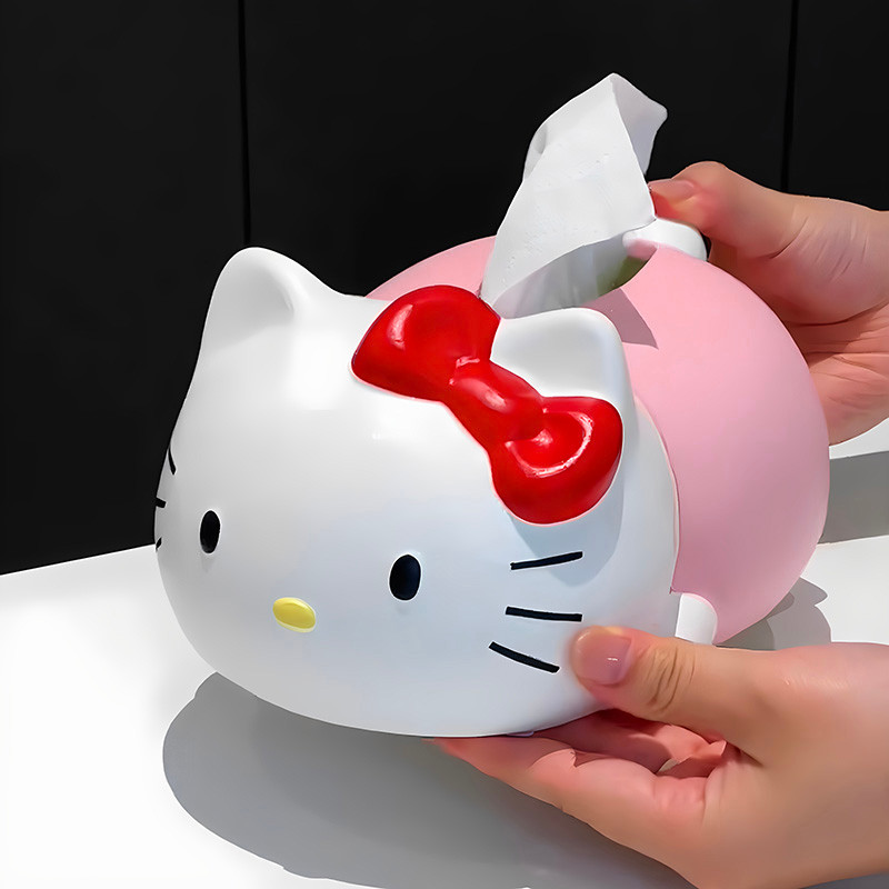 [จัดส่งด่วน 24 ชั่วโมง]กล่องทิชชู่ลายการ์ตูนสุดน่ารักสำหรับตกแต่งโต๊ะ - รูปที่ 3