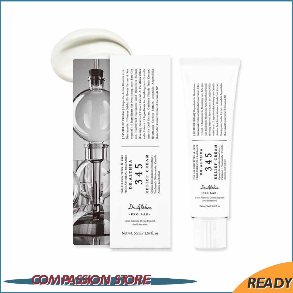 Dr.Althea 345 Relief Cream - Korean Face moisturizer, acne care Anti oxygen face cream