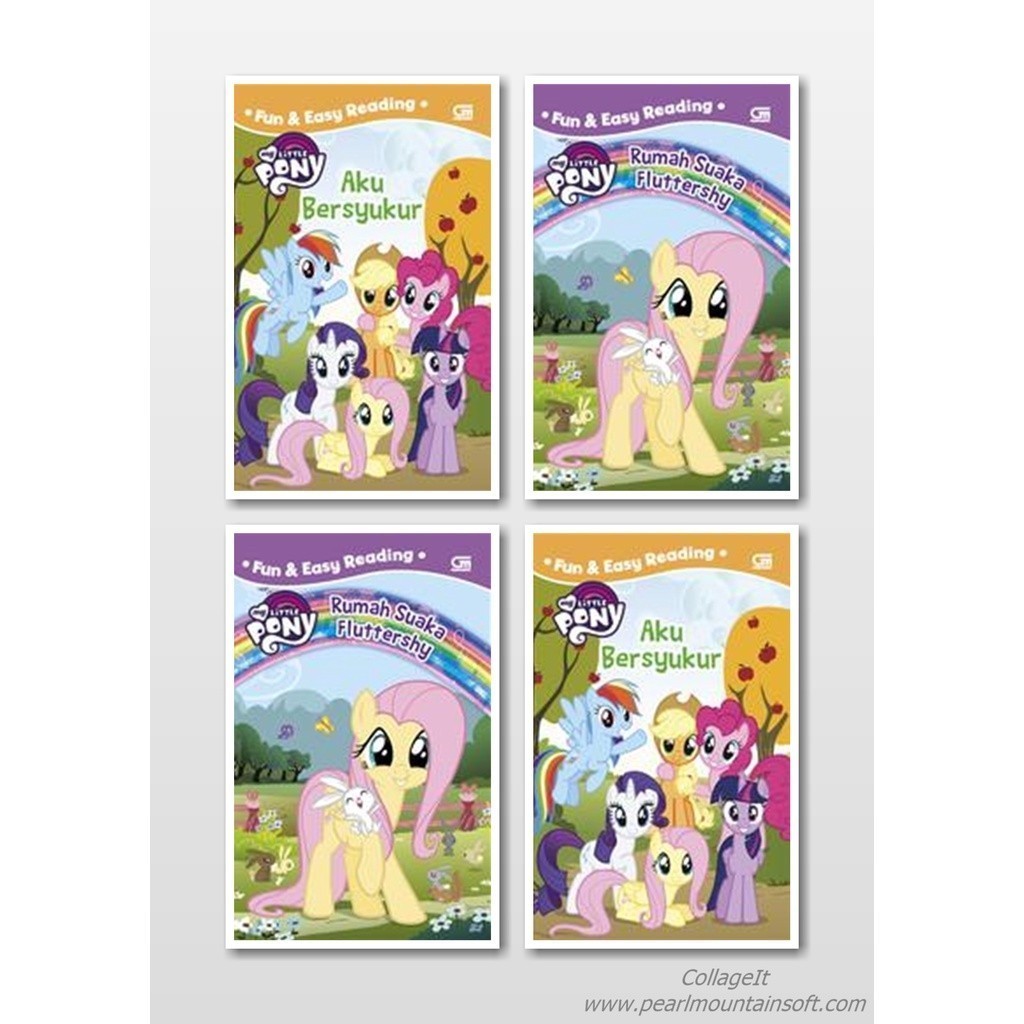 TK88: My Little Pony Fun & Easy Reading: Rumah Suaka Fluttershy & I Grateful