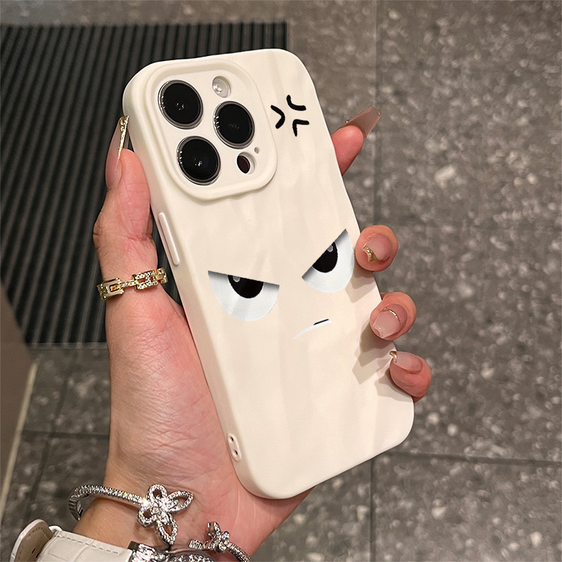 Emoji โกรธสําหรับ iPhone1715promax เคสโทรศัพท์จีบ 11 13 12 soft xr set 8P