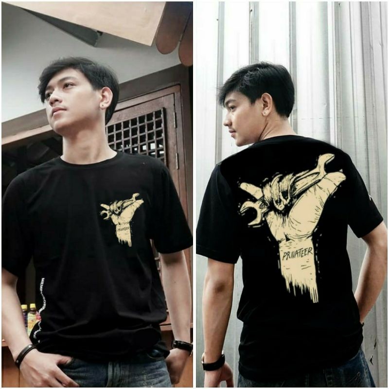 Tshirt Privateer Merch Honda Gank เสื้อยืด CB เสื้อยืด Herex เสื้อยืด Honda Squad รถจักรยานยนต์เสื้อ