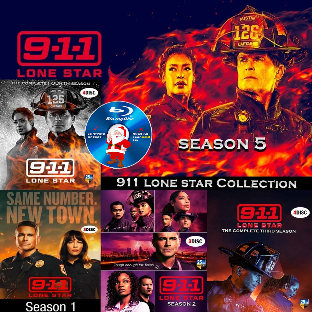 E-BLURAY TV SERIES 911 LONE STAR COLLECTION