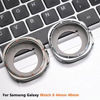 เคสโลหะสําหรับ Samsung Galaxy Watch 9 8 44/40 มม.ฝาครอบอลูมิเนียมสําหรับ Samsung Galaxy Watch 8 อุปกรณ์เสริม Hard Shell