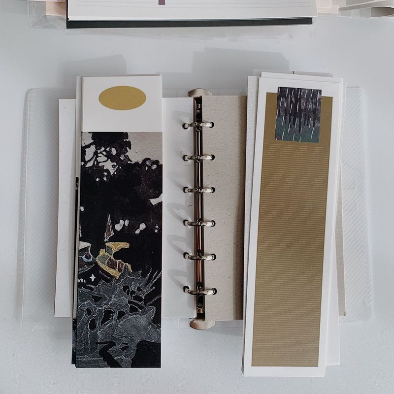 Sunset Stationery Zian Psalm Series Notes บรรจุภัณฑ์ผสม 35p การพิมพ์ด้านเดียว
