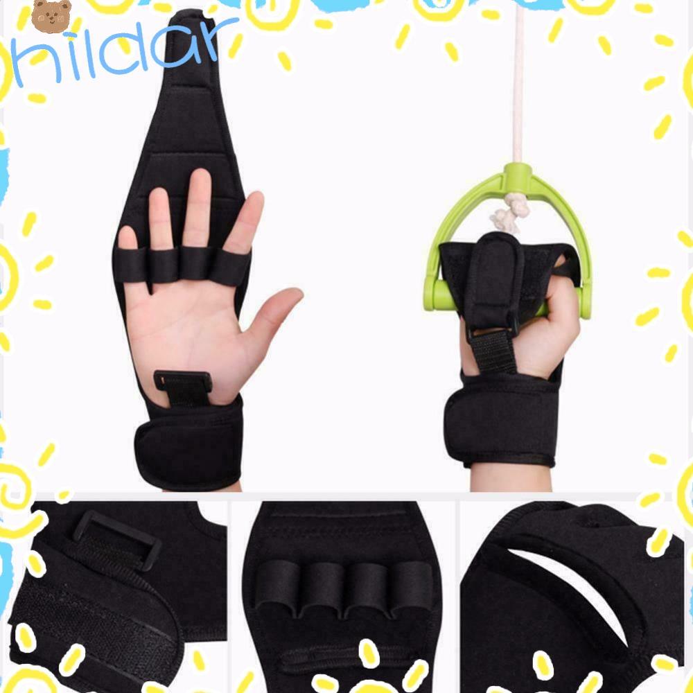 ถุงมือนิ้วฟื้นฟูสำหรับผู้ป่วยอัมพาตครึ่งซีกและใช้ในการออกกำลังกาย เพื่อฝึกฝนและป้องกันการบาดเจ็บของนิ้วมือ
