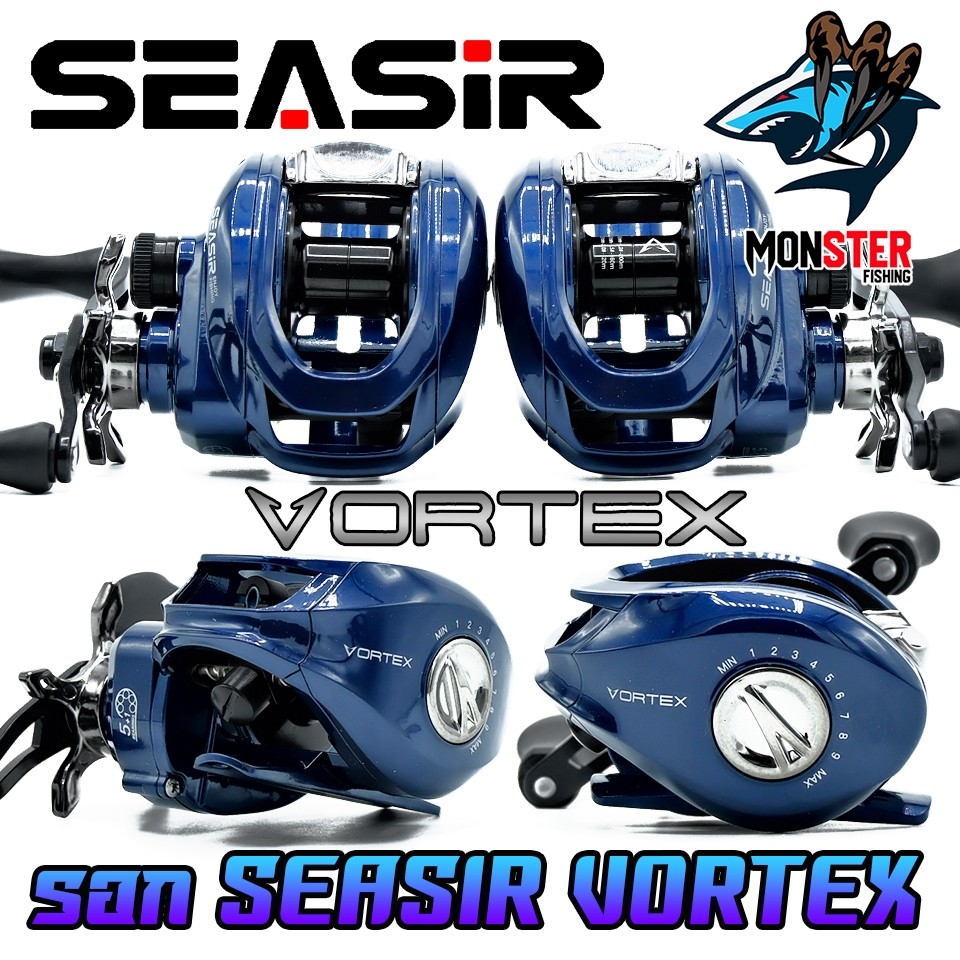 รอกตกปลา รอกหยดน้ำ SEASIR รุ่น VORTEX รอบ 7.0:1 by SEASIR (มีทั้งหมุนซ้ายและหมุนขวา)