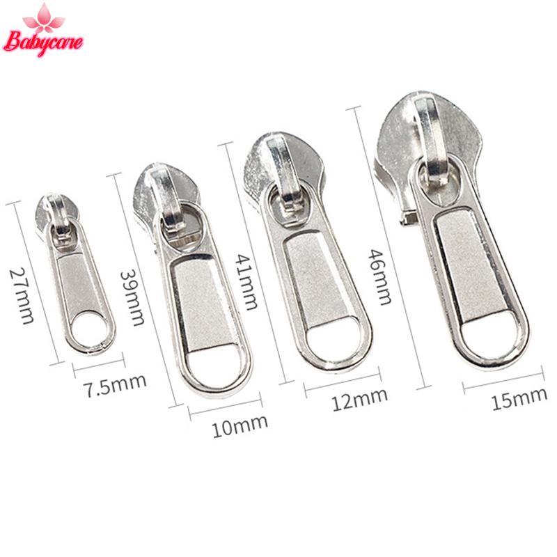 BYCE-t ซิปรีพซ์ 5/8 ชิ้น 4 ขนาด สำหรับซ่อมและเปลี่ยนซิปเสื้อผ้าและกระเป๋า