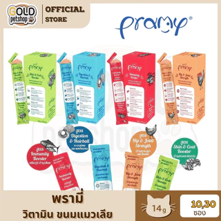 Pramy แมวเลียวิตามินเกรดซุปเปอร์พรีเมี่ยม บำรุงสุขภาพ