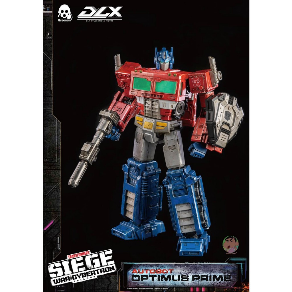 ( ⭕ PRE-ORDER) Hasbro x Threezero presents DLX Optimus Prime Transformers: War for Cybertron Trilogy