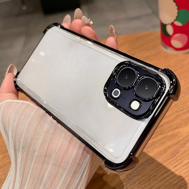 VivoY31D สําหรับ Vivo Y31D Y21D Y31 D Y500I 4G 5GPhone ปลอกใสปกหลังกันกระแทก Amor กันชน Soft TPU ยืด