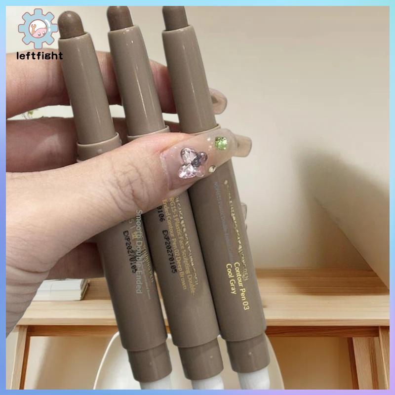 LEFT Highlighting & Bronzing Sti Long Lasting Corrector พร้อมแปรง, ปากกาคอนซีลเลอร์ Brightening, เงา