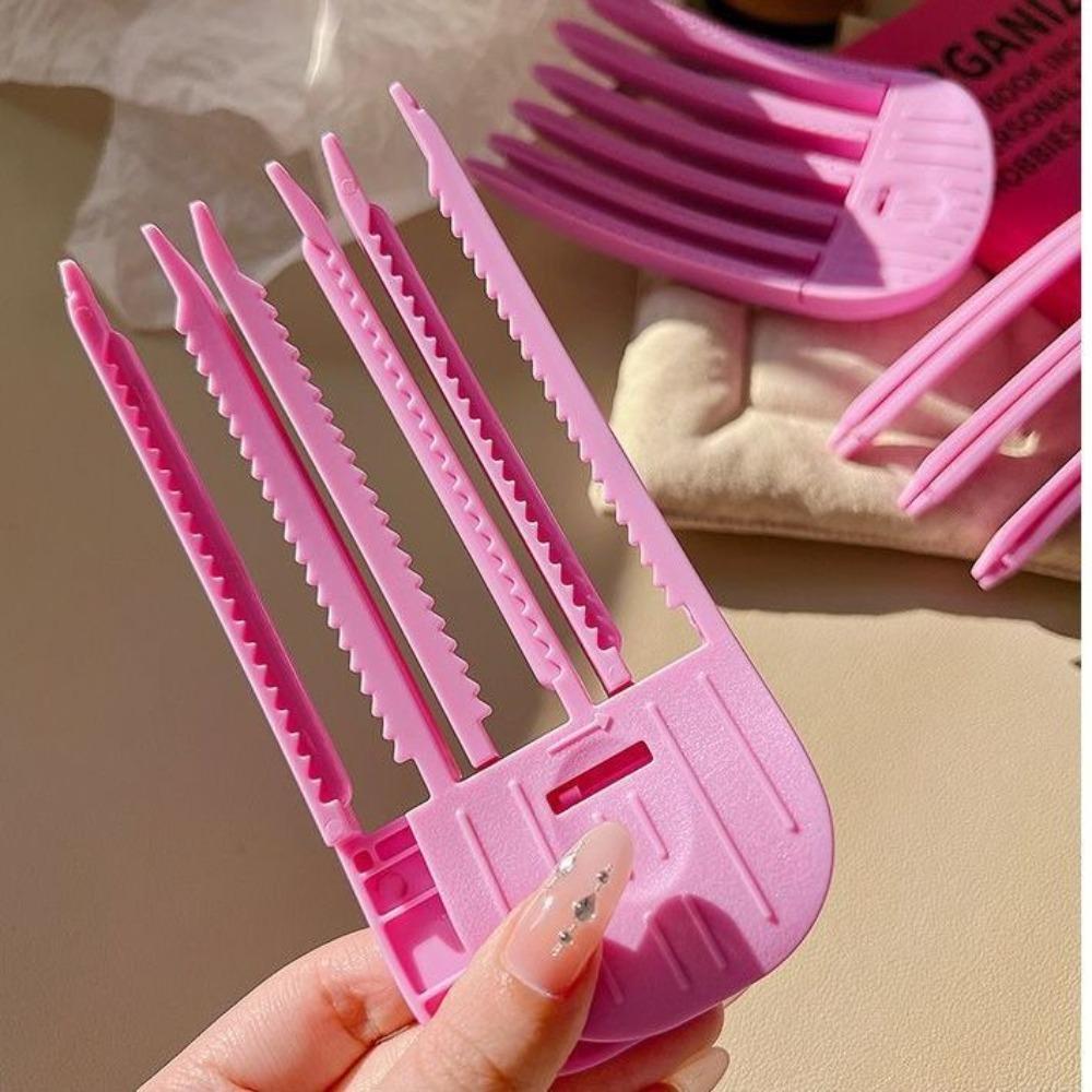 เดือน ผมรากปุยคลิป,เบาะอากาศเรียบผมรากดัดผมกิ๊บ,เครื่องมือจัดแต่งทรงผมประณีตคงที่พลาสติกดัดผม - รูปที่ 4