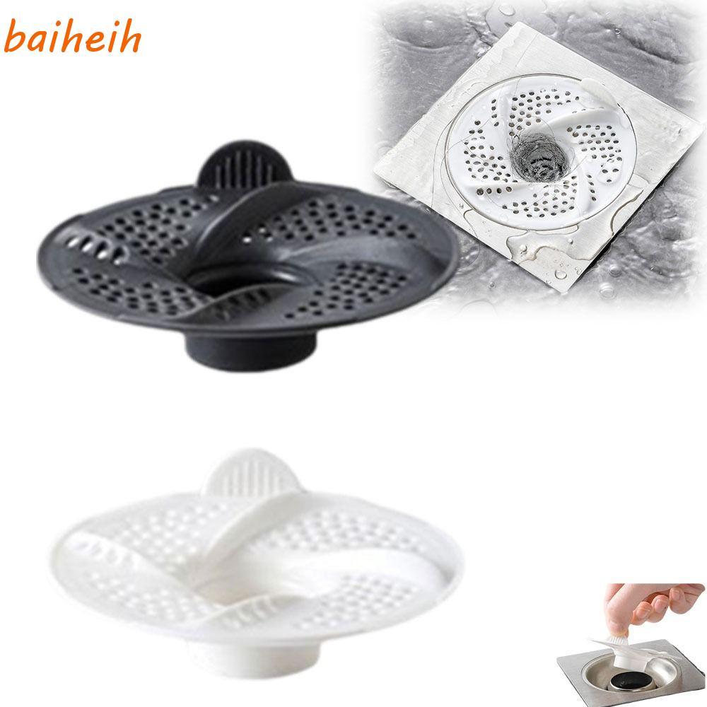 BAIHEIH 3 ชิ้นท่อระบายน้ํา, Vortex Bug Proof ท่อระบายน้ําชั้น,ตาข่ายออกแบบหมุน Anti-Clogging กรองอ่างล้างจาน