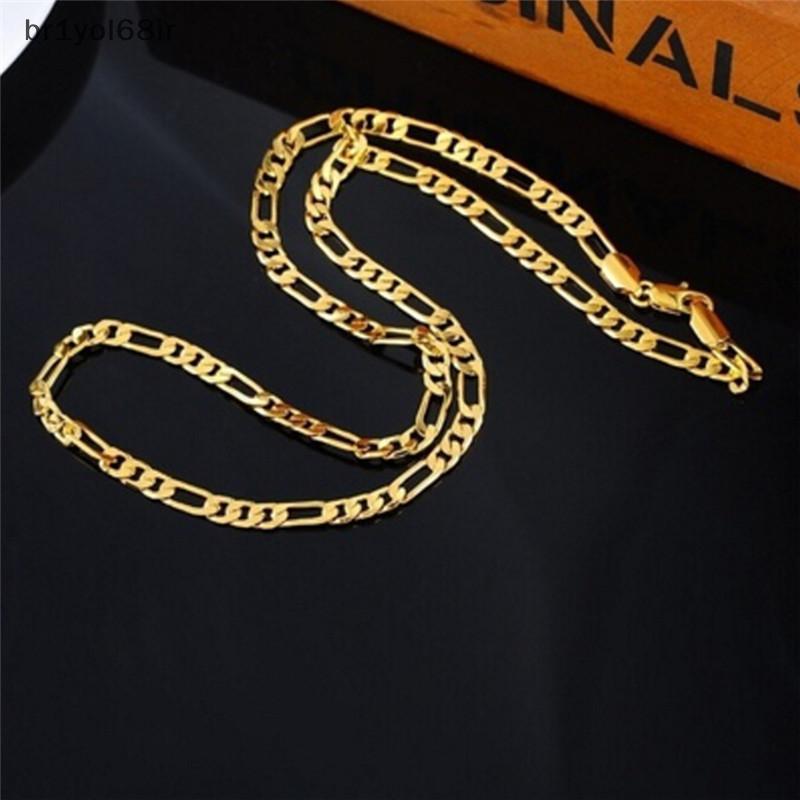 แฟชั่น br1yol68ir สร้อยคอโซ่สไตล์พังก์ชุบทอง18K สำหรับผู้ชายสร้อยคอยาวสำหรับผู้หญิงเครื่องประดับ