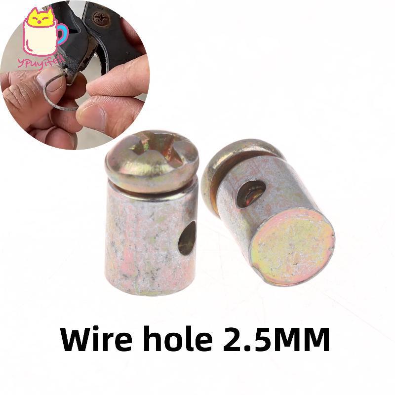 [YPU] 10/30/50 ชิ้น Ford Ford Clutch Choke Cable Repair Kart Bike เครื่องตัดหญ้า combed Parts สายคัน