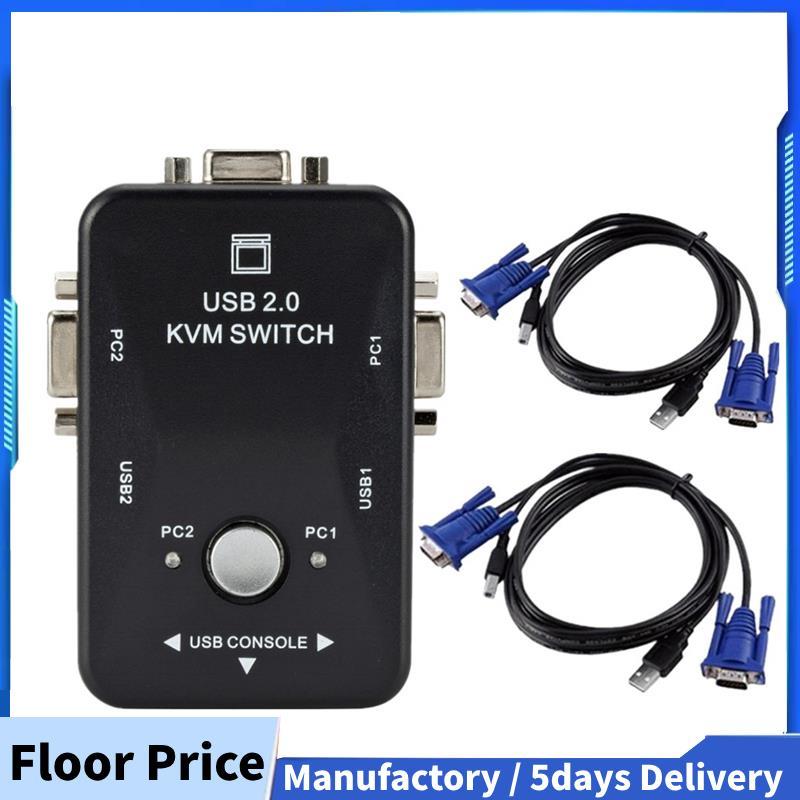 USB 2.0 KVM Switch USB Multi Port Switcher Switcher