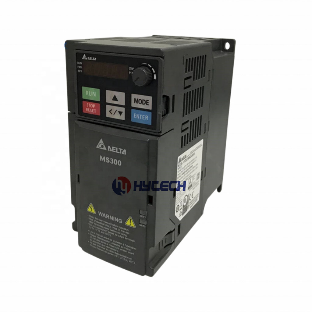 Liche ใหม่และต้นฉบับ Delta VFD MS300 Series 2.2kW สามเฟส 380-480V อินเวอร์เตอร์ VFD5A5MS43ANSAA