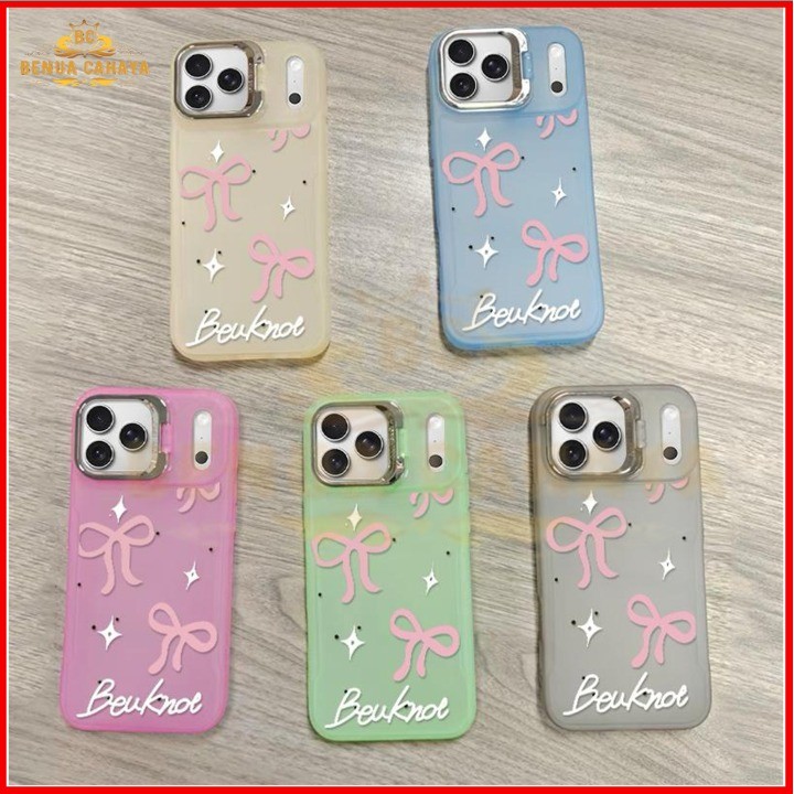 CASE CHROMATIC BRACKET STAND MOTIF สําหรับ OPPO A18 A16 A16S A15 A15S A12 A11K A1K A38 A36 A31 A3S A